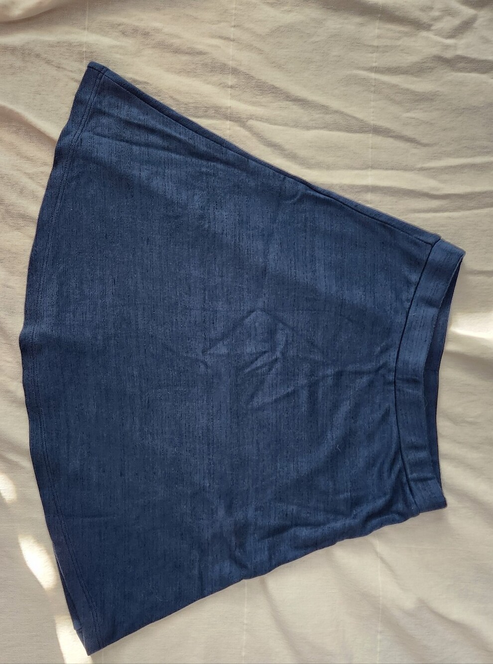American Apparel's Navy Blue Casual A-Line Skirt
